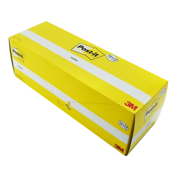 3M Post-it öntapadó jegyzettömb, 76x76 mm, 2400 db