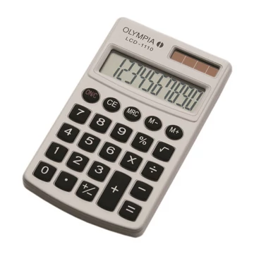 Olympia LCD-1110 (fehér) zsebszámológép