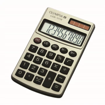 Olympia LCD-1110 (ezüst) zsebszámológép
