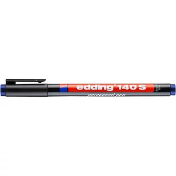 Edding 140 S alkoholos marker, OHP, 0,3 mm, kék