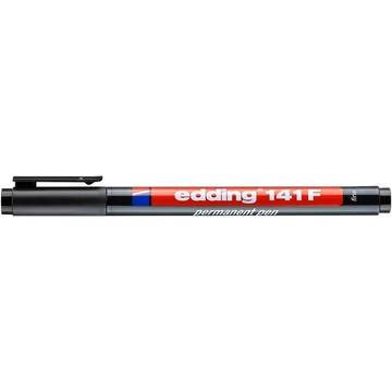 Edding 141 F alkoholos marker, OHP, 0,6 mm, fekete
