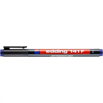 Edding 141 F alkoholos marker, OHP, 0,6 mm, kék