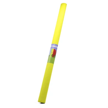 Krepp-papír, 200x50 cm, aranysárga