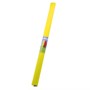 Krepp-papír, 200x50 cm, sárga
