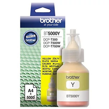 Brother BT5000Y tintapatron, sárga