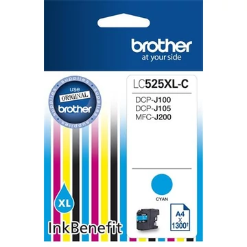 Brother LC525XL-C kék tintapatron