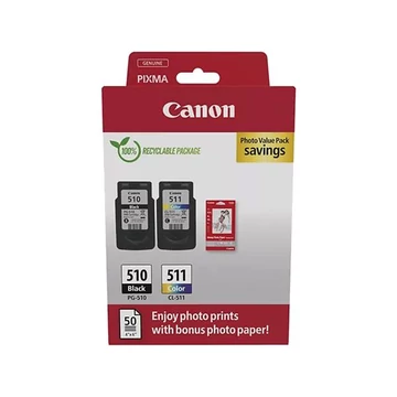 Canon PG-510 + CL-511 patroncsomag fotópapírral