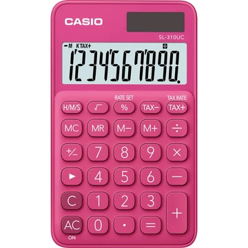 Casio SL-310UC zsebszámológép, rózsaszín