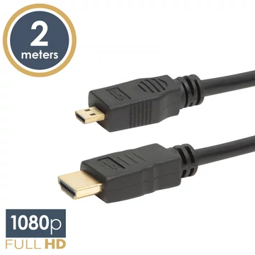 Delight Micro HDMI - HDMI kábel, 2 méter