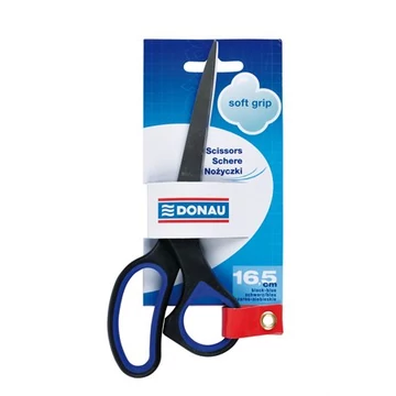Donau Soft Grip irodai olló, 16,5 cm