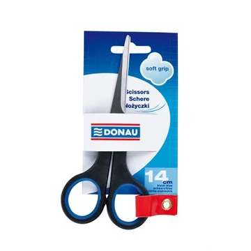 Donau Soft Grip irodai olló, 14 cm