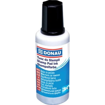 Donau bélyegzőfesték, 30 ml, fekete
