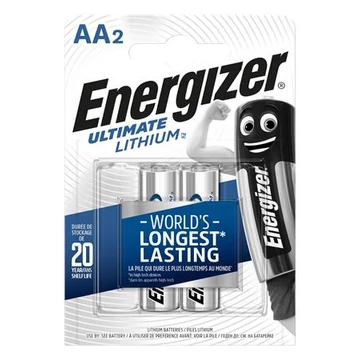 Energizer "Ultimate Lithium" AA ceruzaelem, 2 db