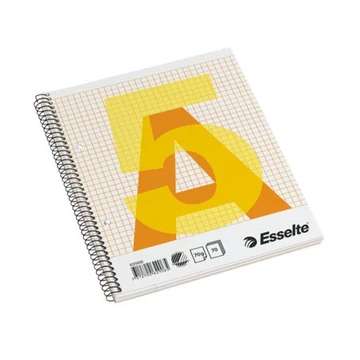 Esselte spirálfüzet, A5, 70 lap, kockás