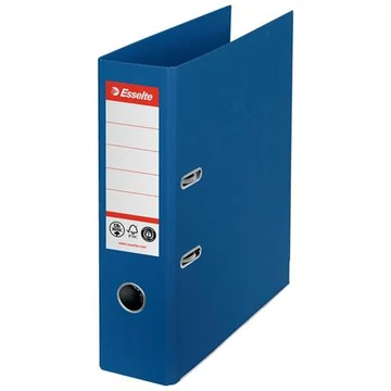 Esselte No. 1 A4 iratrendező, CO2-semleges, 75 mm, élvédő sínnel, kék