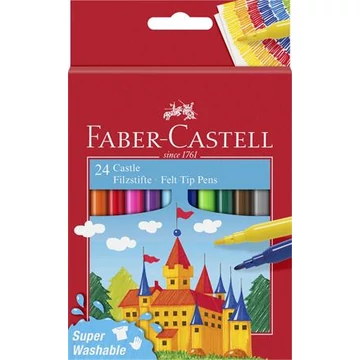 Faber-Castell "Castle" filctoll készlet, kimosható, 24 db