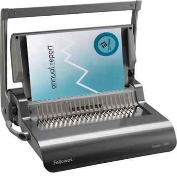 Fellowes "Quasar+" műanyag spirálozógép, 500 lap