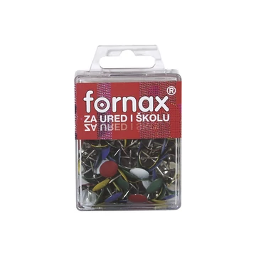Fornax BC-22 színes rajzszeg, 100 db