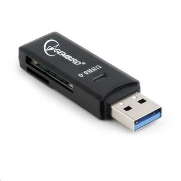 Gembird SD/Micro SD kártyaolvasó, USB 3.0