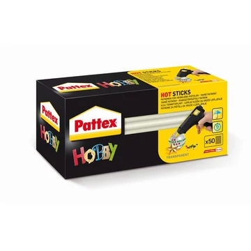Henkel Pattex Hot Melt ragasztórúd stick, 1 kg, 50 db