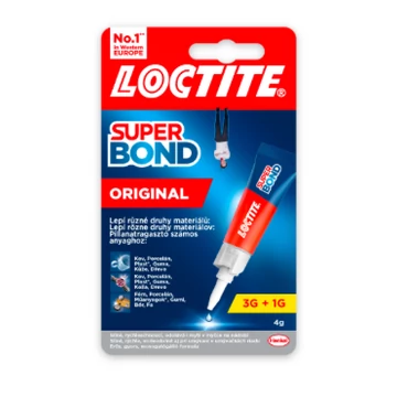 Loctite Super Bond Original pillanatragasztó, 4g