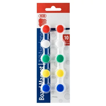 ICO mágneskorong készlet, 15 mm, 10 db