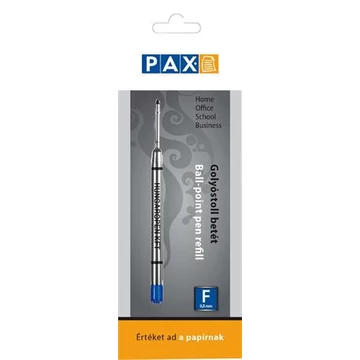 Pax golyóstollbetét, 0,8 mm, kék