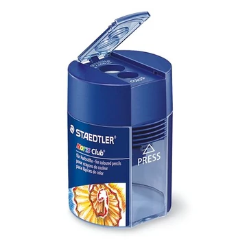 Staedtler Noris 512 F tartályos hegyező, kétlyukú, kék