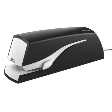 Tűzőgép, elektromos, 24/6, 20 lap, LEITZ Nexxt 5533, fekete