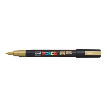 Uni Posca PC-3M dekormarker, 0,9-1,3 mm, arany