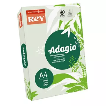 Rey Adagio színes másolópapír, A4, 80 g, pasztell zöld, 500 lap