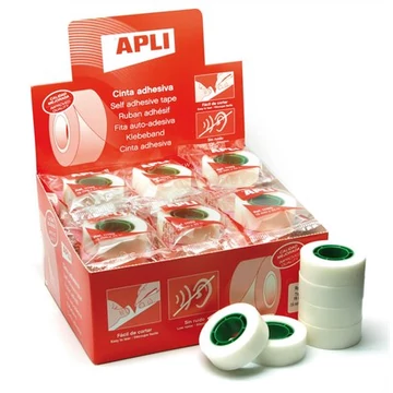 Apli Invisible ragasztószalag, írható, 19 mm x 33 m, átlátszó