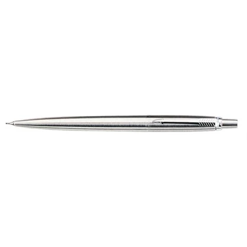 Parker Jotter nyomósirón, ezüst színű klip, rozsdamentes acél