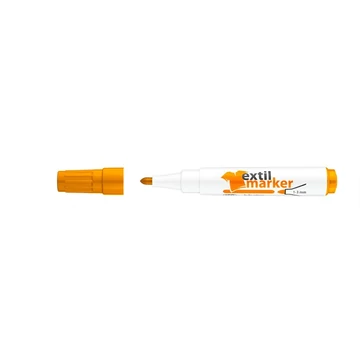 ICO XXL T-Shirt textilmarker, 1-3 mm, narancssárga