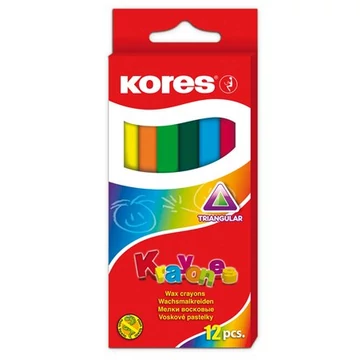 Kores Super Soft zsírkréta, 12 darab