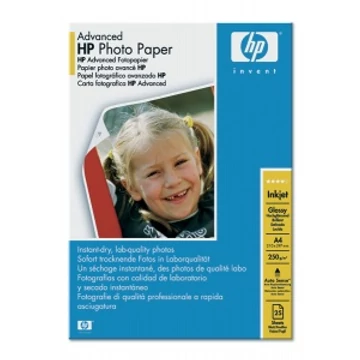 HP Q5456A fényes fotópapír, tintasugaras, A4, 250 g, 25 lap