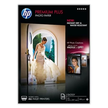 HP CR672A fényes fotópapír, tintasugaras, A4, 300 g, 20 lap