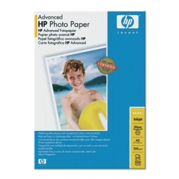 HP Q8697A fényes fotópapír, tintasugaras, A3, 250 g, 20 lap