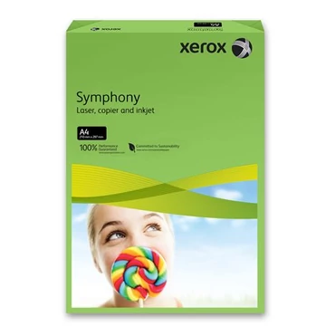 Xerox "Symphony" színes fénymásolópapír, A4, 80g, 500 lap, sötétzöld