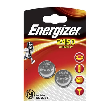 Energizer CR2450 gombelem, 2 db