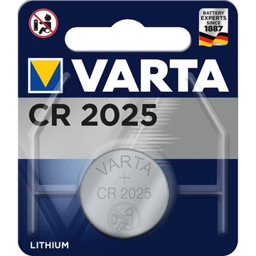 Varta CR2025 gombelem, 1 db