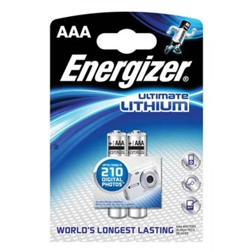 Energizer Ultimate Lithium ceruzaelem, AAA, 2 db