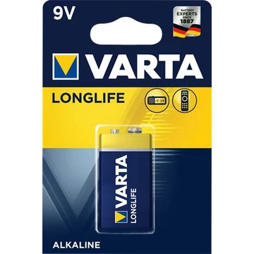 Varta Longlife 9V elem, 1 db