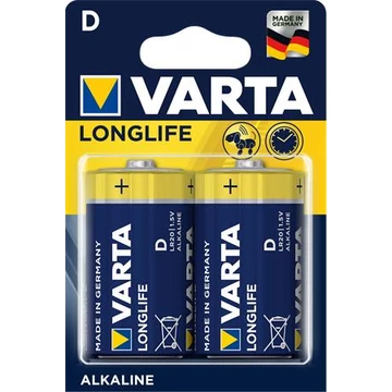 Varta Longlife D góliát elem, 2 db