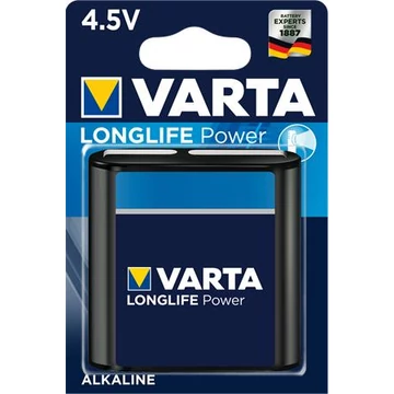 Varta Longlife 3LR12 lapos elem, 4,5 V, 1 db