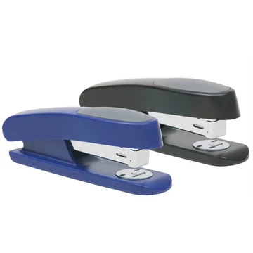 Tűzőgép, 24/6, 26/6, 20 lap, műanyag, RAPESCO Sting Ray Half-Strip, kék