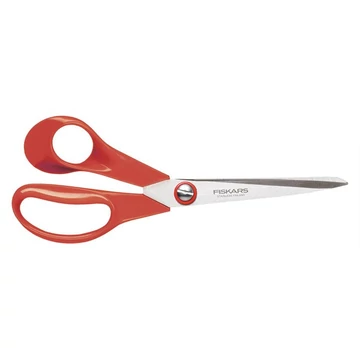 Olló, általános, 21 cm, balkezes, FISKARS Classic, narancs