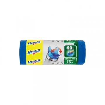 Hewa Easy-Pack szemeteszsák, köthető füles 60 l, 20 db