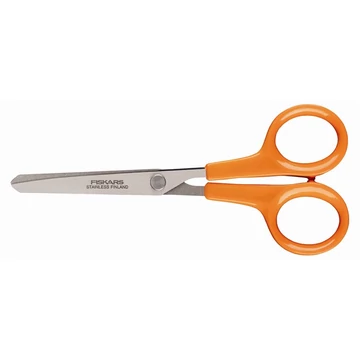 Olló, barkács, 13 cm, FISKARS Classic, narancssárga