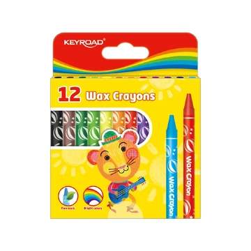 Zsírkréta készlet 8x90mm 12 db, vegyes színek